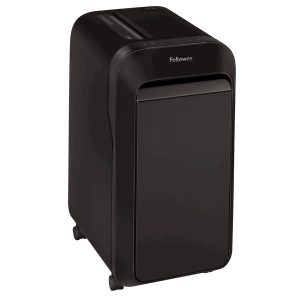 Distruggidocumenti LX-221 - a microframmenti - nero - Fellowes - immagine 1