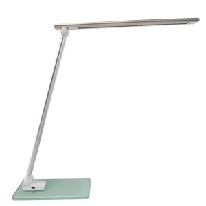Lampada da tavolo Popy - a led - 6 W - alluminio/vetro - Unilux - immagine 1