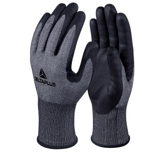 Guanti Venicut F Xtrem Cut Touch - antitaglio - taglia 09 - grigio/nero - Deltaplus - immagine 1