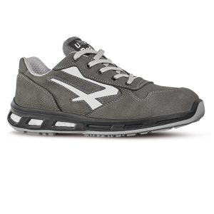 Calzatura di sicurezza Kick S3 - pelle nabuk naturale - taglia 47 - grigio - U-Power - immagine 1
