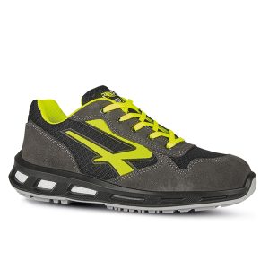 Calzatura di sicurezza Yellow S1P SRC - nylon/pelle scamosciata - grigio/giallo - taglia 47 - U-Power - immagine 1