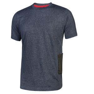 Magliette a maniche corte Road - taglia M - blu - U-Power - conf. 3 pezzi - immagine 1