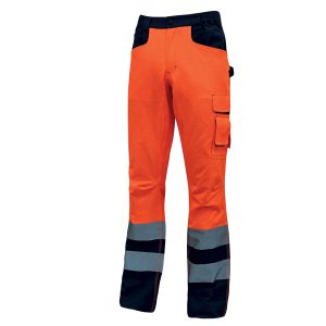 Pantalone invernale alta visibilità Beacon - arancio  fluo - taglia XL - U-Power - immagine 1