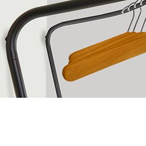 Stand appendiabiti Wall - 52 x 32 x 157 cm - Alba - immagine 3
