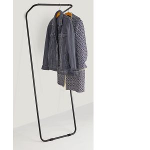 Stand appendiabiti Wall - 52 x 32 x 157 cm - Alba - immagine 4