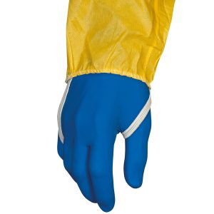 Tuta di protezione Deltachem - taglia XXL - giallo - Deltaplus - immagine 3