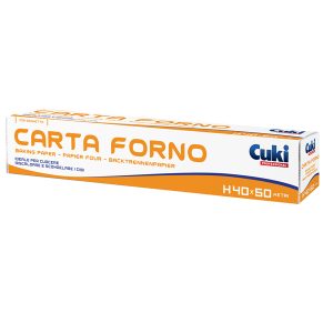 Rotolo Carta Forno - 400 mm x 50 mt - Cuki Professional - immagine 1
