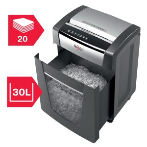Distruggidocumenti Momentum X420 - a frammenti - 30L - Rexel - immagine 3