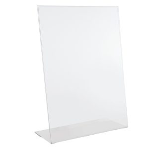 Portadepliant con base a L - A6 - 10,5 x 15 cm - Lebez - immagine 1