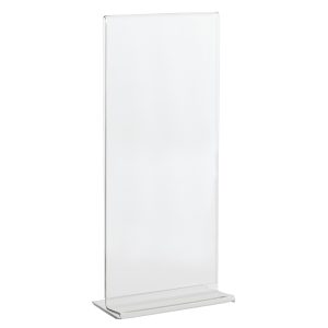 Portadepliant con base a T - 1/3 A4 - 10 x 21 cm - Lebez - immagine 1
