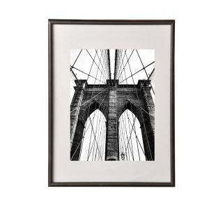 Cornice in PVC e crilex - A3 - nero - Methodo - immagine 1