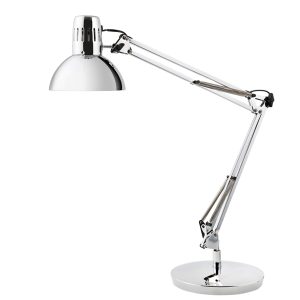 Lampada da tavolo Architect - 11 W - silver - Alba - immagine 1