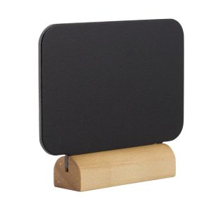 Mini lavagne segnaposto - 7,5 x 9 cm - Securit - set  4 pezzi - immagine 2
