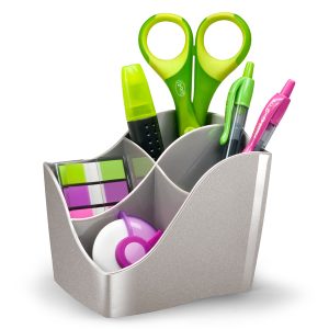 Desktop organizer Ellypse extra strong - grigio talpa - 118x89 H98mm - CEP - immagine 1