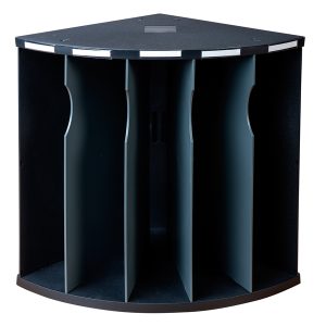 Classificatore ergonomico The Corner - 5 scomparti - nero - Exacompta - immagine 1
