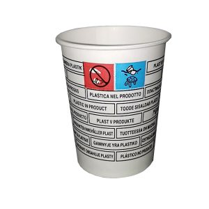 Bicchieri in carta - 180 ml - con marcatura S.U.P - Dopla - conf. 50 pezzi - immagine 1