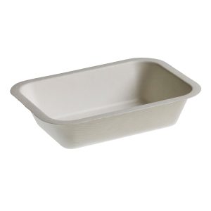 Vaschette Chips Take Away Bio - 17 x 12 x 4 cm - Leone - conf. 50 pezzi - immagine 1