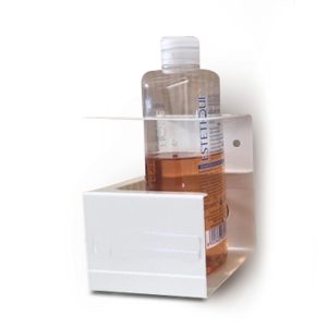 Supporto da parete porta dispenser da 500ml - max Ø 80mm - Metalplus - immagine 1