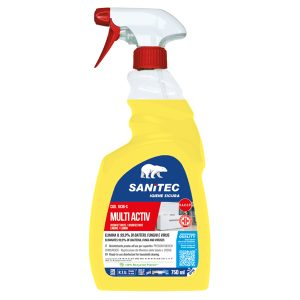 Sgrassatore disinfettante Multi Activ Limone - 750 ml - Sanitec - immagine 1