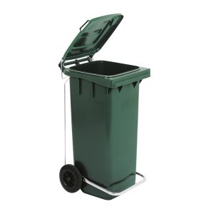Kit pedale + anello per bidone carrellato 120 L - MobilPlastic - immagine 1