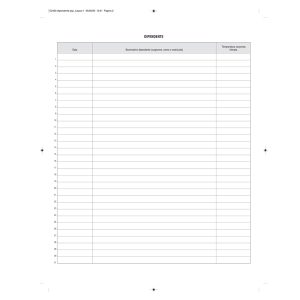 Registro rilevazione temperatura corporea - 32 pag - 31x24,5 cm - Edipro - immagine 1