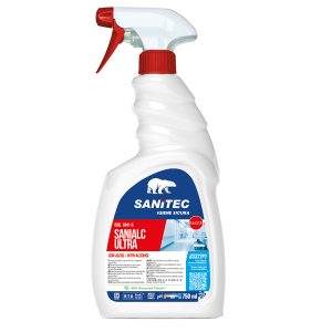 Detergente alcolico per superfici e tessuti Sanialc Ultra - 750 ml - Sanitec - immagine 1