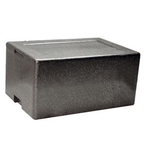 Cassa termica - in polipropilene espanso - per il trasporto alimenti - 61 x 43 x 21,5 cm - Cuki Professional - immagine 1