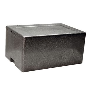 Cassa termica - in polipropilene espanso - per il trasporto alimenti - 61 x 43 x 28,5 cm - Cuki Professional - immagine 1