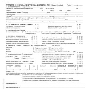 Rapporti controllo efficienza energetica reg, Emilia Romagna - T1 A - 29,7 x 21,4 cm - snap 3c - conf. 25 pezzi - immagine 1