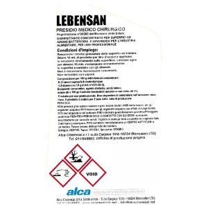 Disinfettante Lebensan - tanica 5 L - Alca - immagine 2