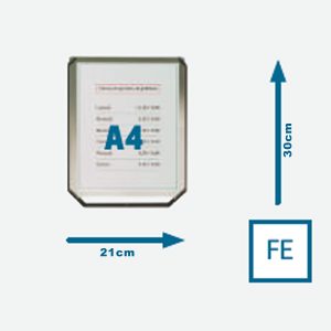 Display verticale A4 per colonnine 600 G - Stilcasa - immagine 1