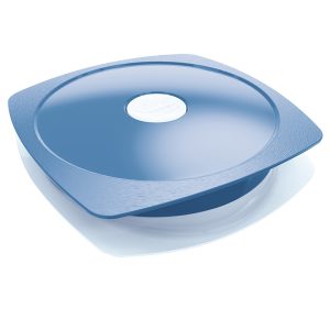 Piatto Lunch Box Picnik Adults - con coperchio - blu - Maped - immagine 1
