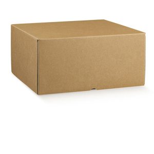 Scatola box per asporto linea Marmotta - 30x40x19,5 cm - avana - Scotton - immagine 1