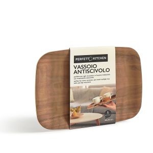 Vassoio antiscivolo - in legno frassino - 28 x 20 cm - Perfetto - immagine 1