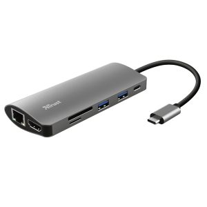 Adattatore multiporta Usb-C 7-in-1 Dalyx - Trust - immagine 1