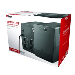 Gruppi di continuità Paxxon 1000VA UPS - 4 porte - Trust - immagine 3