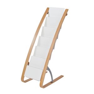 Portariviste da terra - 34 x 50 x 93 cm - 6 tasche - Alba - immagine 1