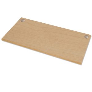 Piano di lavoro per scrivania Cambio - 160 x 80 x 2,5 cm - acero - Fellowes - immagine 1
