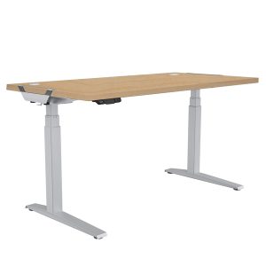 Piano di lavoro per scrivania Cambio - 160 x 80 x 2,5 cm - acero - Fellowes - immagine 2