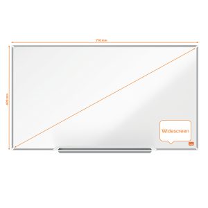 Lavagna bianca magnetica Impression Pro Widescreen - 40 x 71 cm - 32 - Nobo - immagine 4