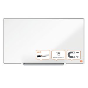 Lavagna bianca magnetica Impression Pro Widescreen - 40 x 71 cm - 32 - Nobo - immagine 5