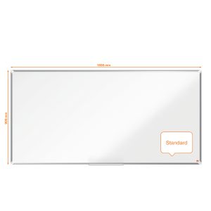 Lavagna bianca magnetica Premium Plus - 90  x 180 cm - Nobo - immagine 4