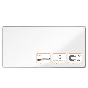 Lavagna bianca magnetica Premium Plus - 100  x  200 cm - Nobo - immagine 3