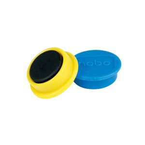Magneti - diametro 2,4 cm - colori assortiti - Nobo - conf. 10 pezzi - immagine 2