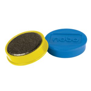 Magneti - diametro 3,2 cm - colori assortiti - Nobo - conf. 10 pezzi - immagine 2