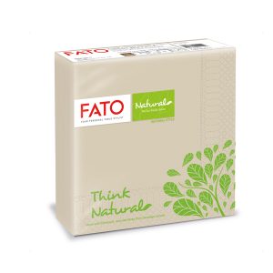 Tovagliolo linea Natural Style - carta - 2 veli - 33 x 33 cm - Fato - conf. 50 pezzi - immagine 1