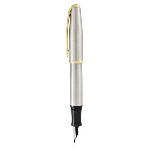 Penna stilografica Aldo Domani - punta M - fusto silver - Monteverde - immagine 2