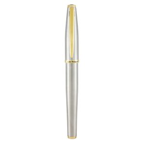 Penna roller Aldo Domani - punta M - fusto silver - Monteverde - immagine 3
