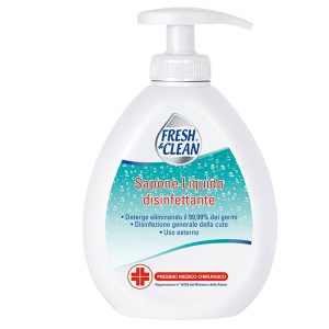 Sapone liquido disinfettante - 300 ml - Fresh&Clean - immagine 1