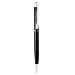 Penna sfera Strata - tratto medio - fusto nero - Monteverde - immagine 1